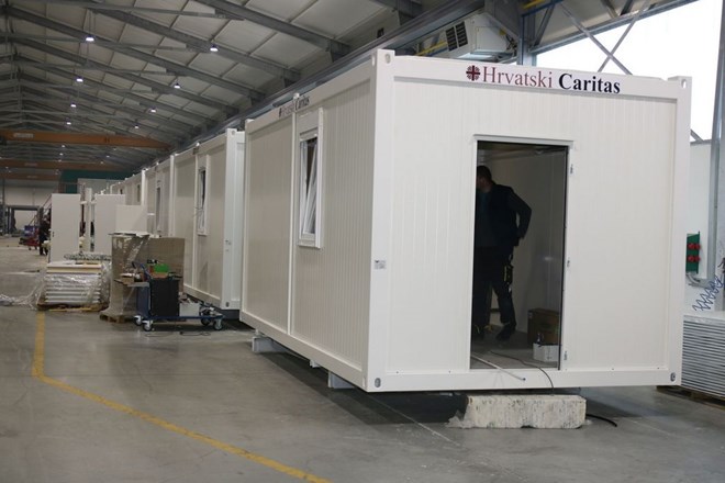 Hrvatski Caritas naručuje novih sto stambenih modula
